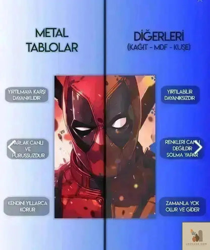 BEŞİKTAŞ Metal Tablo Levhane.com