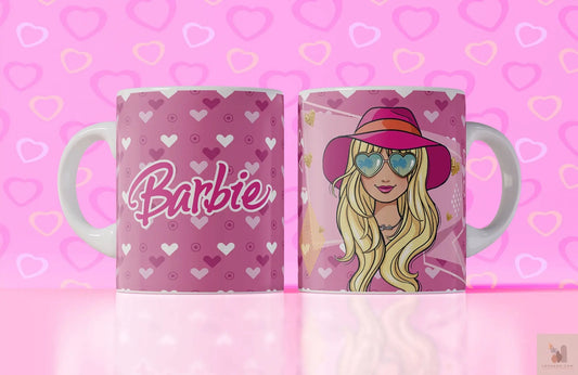 Barbie Premium Baskılı Kupa Levhane.com