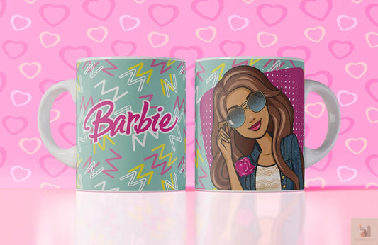 Barbie Premium Baskılı Kupa Levhane.com