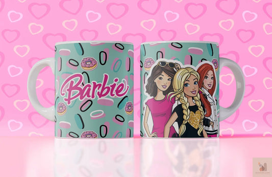 Barbie Premium Baskılı Kupa Levhane.com