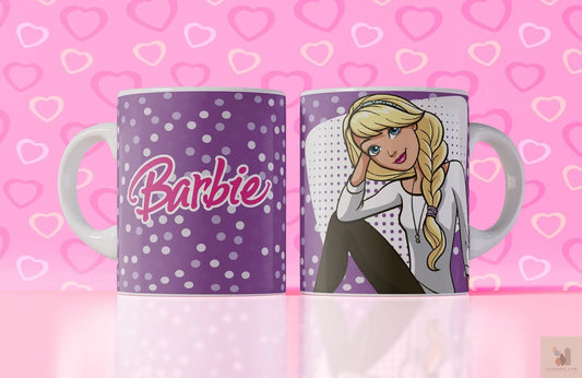 Barbie Premium Baskılı Kupa Levhane.com