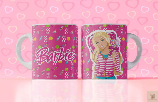 Barbie Premium Baskılı Kupa Levhane.com