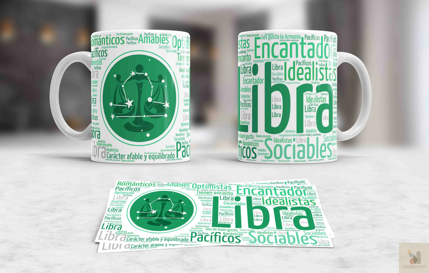 Terazi Burcu Premium Baskılı Kupa Levhane.com