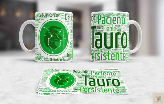 Boğa Burcu Premium Baskılı Kupa Levhane.com