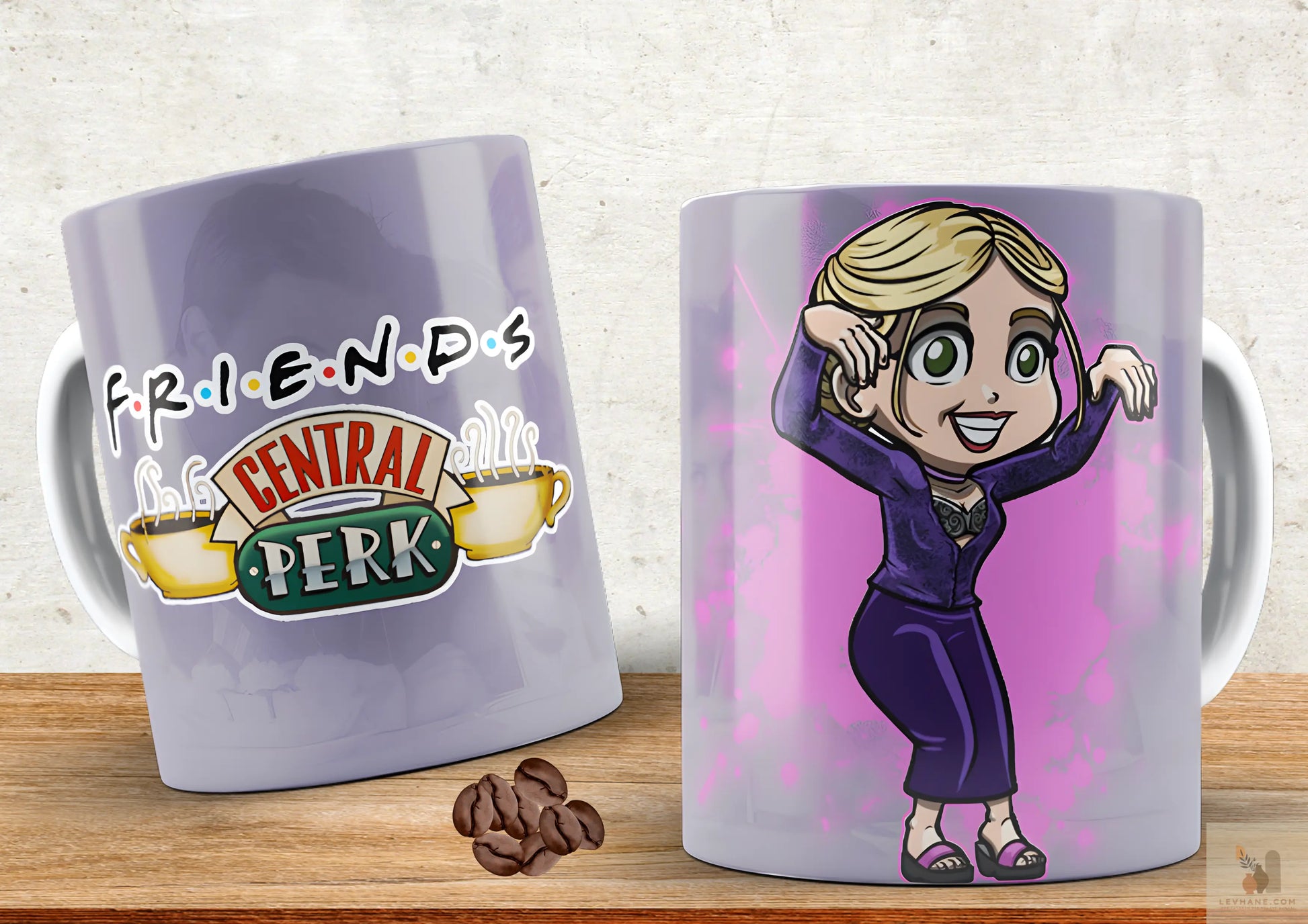 Friends - Phoebe Buffay Premium Baskılı Kupa Levhane.com