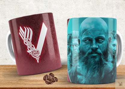 Vikings Premium Baskılı Kupa Levhane.com