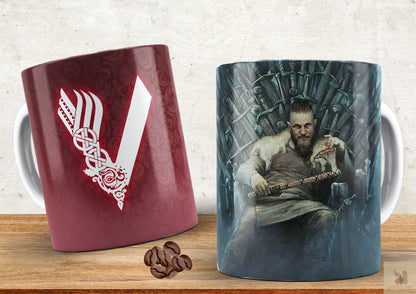 Vikings Premium Baskılı Kupa Levhane.com