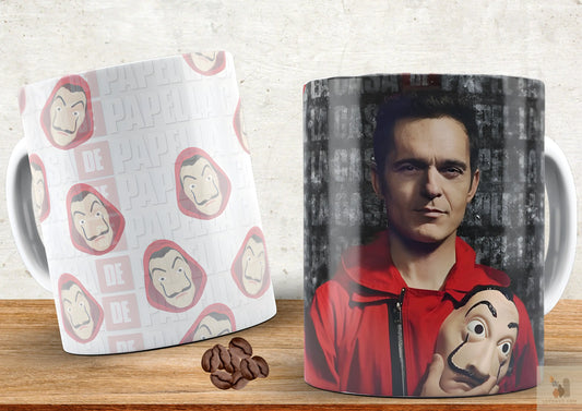 La Casa De Papel Premium Baskılı Kupa Levhane.com