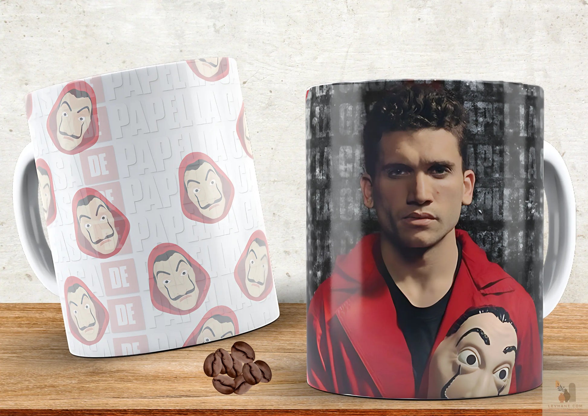 La Casa De Papel Premium Baskılı Kupa Levhane.com