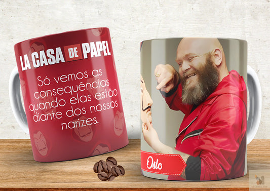 La Casa De Papel Premium Baskılı Kupa Levhane.com