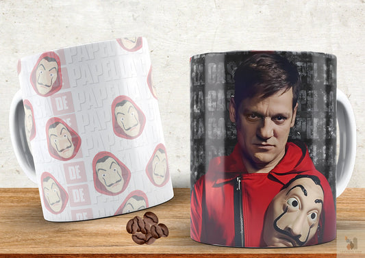 La Casa De Papel Premium Baskılı Kupa Levhane.com