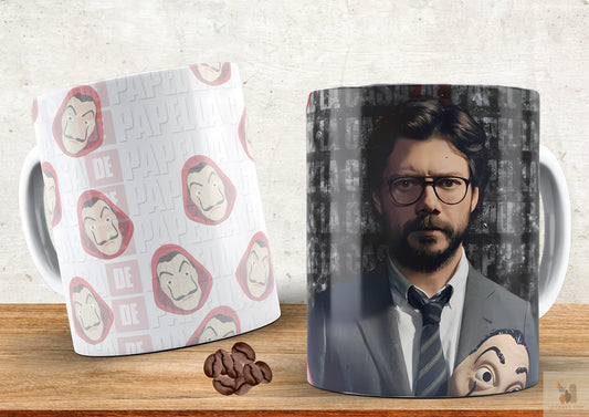 La Casa De Papel Premium Baskılı Kupa Levhane.com