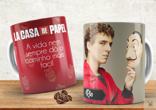 La Casa De Papel Premium Baskılı Kupa Levhane.com