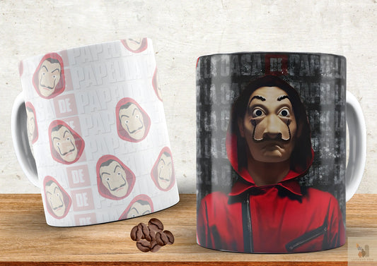 La Casa De Papel Premium Baskılı Kupa Levhane.com