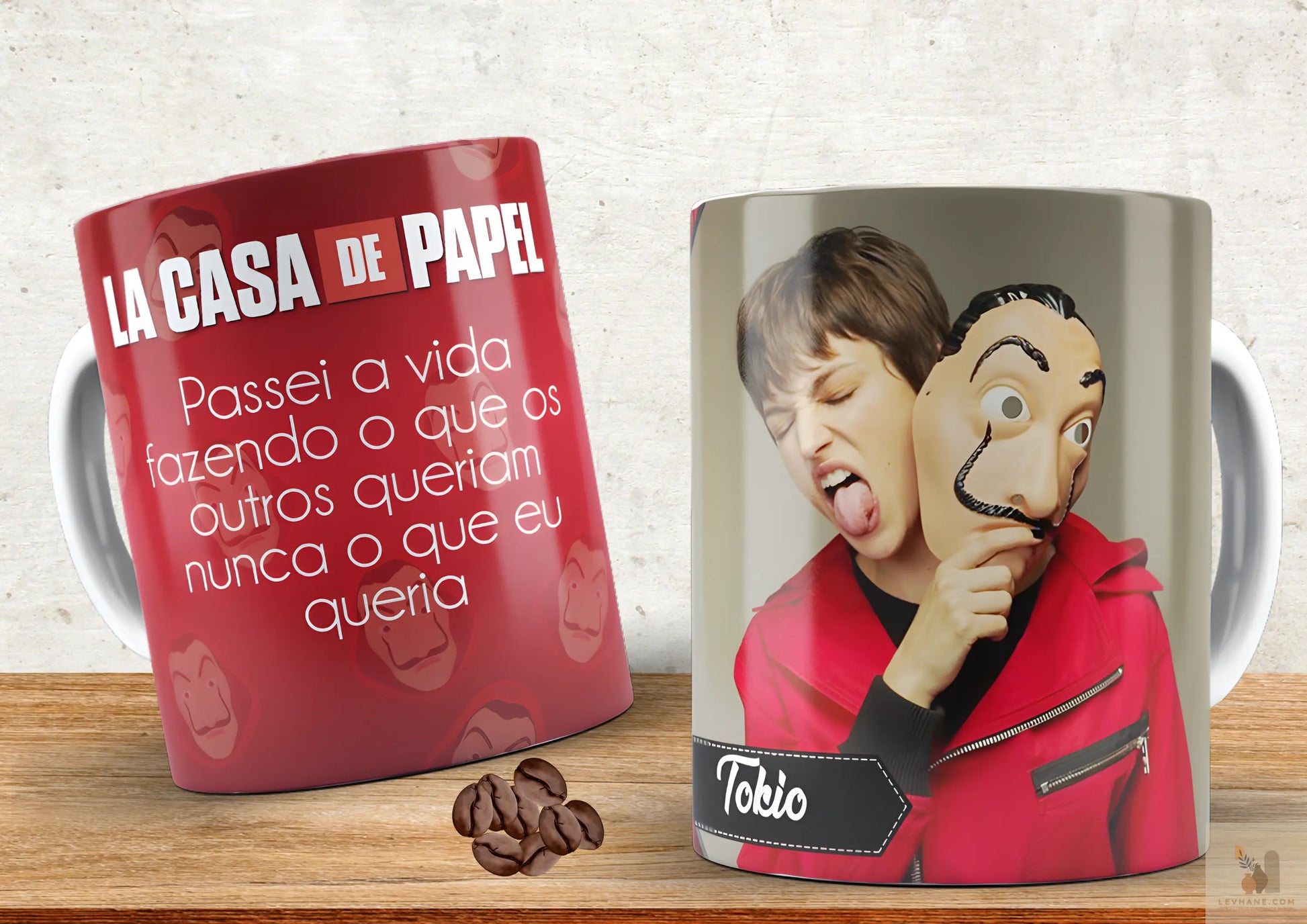 La Casa De Papel Premium Baskılı Kupa Levhane.com