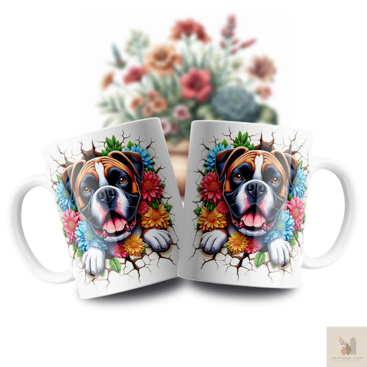 Boxer Premium 3D Baskılı Kupa Levhane.com