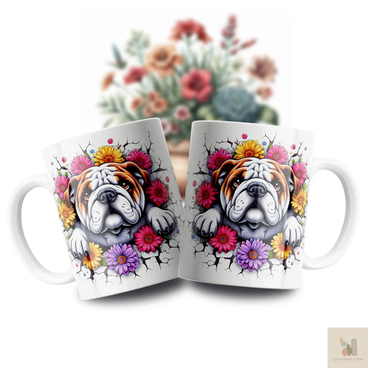 Bulldog Premium 3D Baskılı Kupa Levhane.com