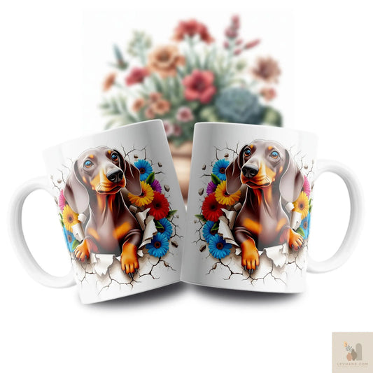 Chihuahua Premium 3D Baskılı Kupa Levhane.com