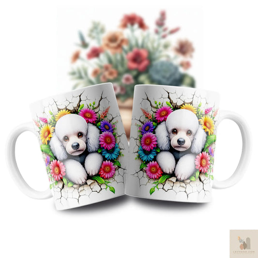 Poodle Premium 3D Baskılı Kupa Levhane.com